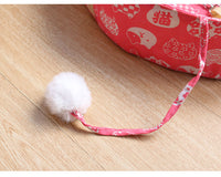 HKM-6747069 Sunbathing Cat Hanging Basket Bed - Cotton, Small & Medium Sizes Available