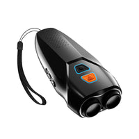 HKM-6748733 Ultrasonic Electronic Dog Repeller for Outdoor Use, Portable and High-Power in Black