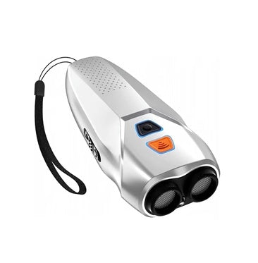 HKM-6748733 Ultrasonic Electronic Dog Repeller for Outdoor Use, Portable and High-Power in Black
