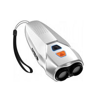 HKM-6748733 Ultrasonic Electronic Dog Repeller for Outdoor Use, Portable and High-Power in Black