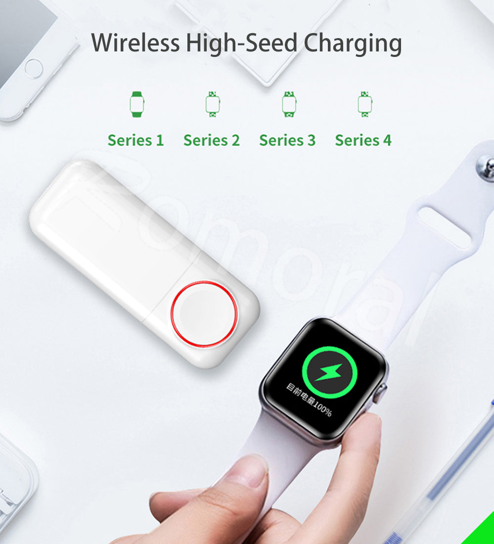 HKM-674963 Wireless Charging Power Bank 5500mAh with USB Output and Magnetic Induction Charging