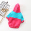 HKM-6750525 Cozy Cotton Stretch Velvet Pet Sweater for Dogs in Blue and Rose Red