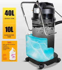 HKM-675155 40L Wet and Dry Foam Extractor Carpet Cleaning Machine for Commercial Use