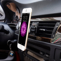 HKM-675283 Magnetic Suction Cup Phone Holder for Car - Compatible with Navigation Devices - Available in Yellow, Gray, Blue, Black