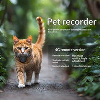 HKM-6753213 4G Pet-View Camera Recorder Collar with Night Vision & Adjustable Harness Options