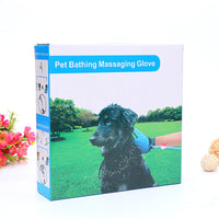 HKM-6758845 Pet Bath and Massage Gloves with Water Spray Functionality - 2m Hose, Blue Color, TPR Material