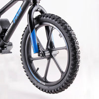 HKM-675987 Kids Electric Balance Bike with 2 Speed Options, 16 Inch Wheels, and Integrated Battery