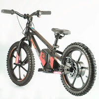 HKM-675987 Kids Electric Balance Bike with 2 Speed Options, 16 Inch Wheels, and Integrated Battery