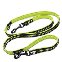 HKM-6760765 Double-Ended Outdoor Pet Dog Traction Rope with Breathable Mesh and Reflective Material