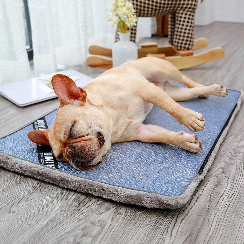 HKM-676115 Dog Mat Floor Mat Ice Pad Summer Pet Supplies