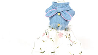 HKM-6761533 Denim Puppy Princess Dress for Dogs ¨C Stylish Skirt in Various Sizes
