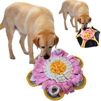 HKM-6761789 Flannelette Pet Mat with Floral Design - Soft and Cozy 50x50 cm