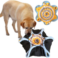 HKM-6761789 Flannelette Pet Mat with Floral Design - Soft and Cozy 50x50 cm