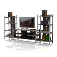 HKM-676435 Four-Layer Removable Bookshelf for Efficient Book Storage and Organisation