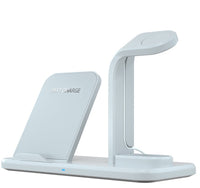 HKM-676435 Wireless Charging Bracket with USB Output and Type-C Cable, Compatible with Qi-Enabled Devices