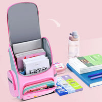 HKM-676691 Cute Pink Unicorn Backpack for Kids - 2024 Cartoon School Bag for Girls