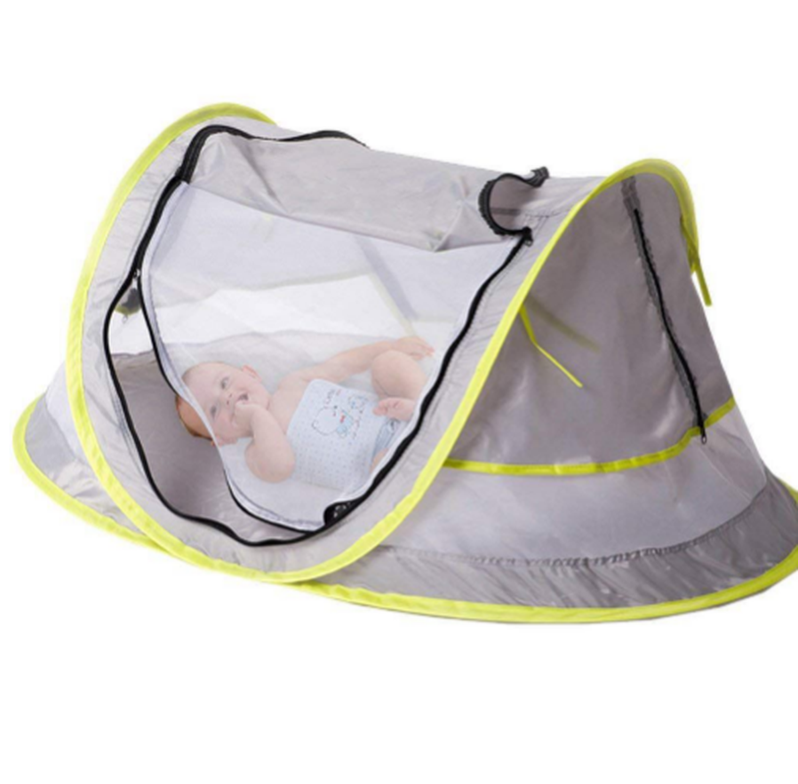 HKM-676755 Children's Portable Beach Tent for Sun Protection and Playtime Activities