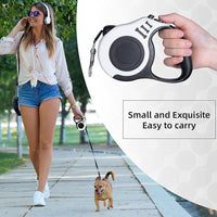 HKM-6769981 Durable Automatic Retractable Dog Leash with Tangle-Free Nylon Rope for Easy Walking and Running, Available in 3m and 5m Lengths