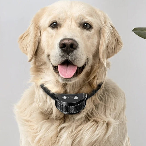 HKM-6774461 Rechargeable Dog Bark Control Collar - Automatic Anti-Bark Training Device for Pets