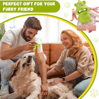 HKM-6775741 Durable Natural Rubber Dog Chew Toy for Aggressive Chewers - Squeaky, Interactive, and Tough