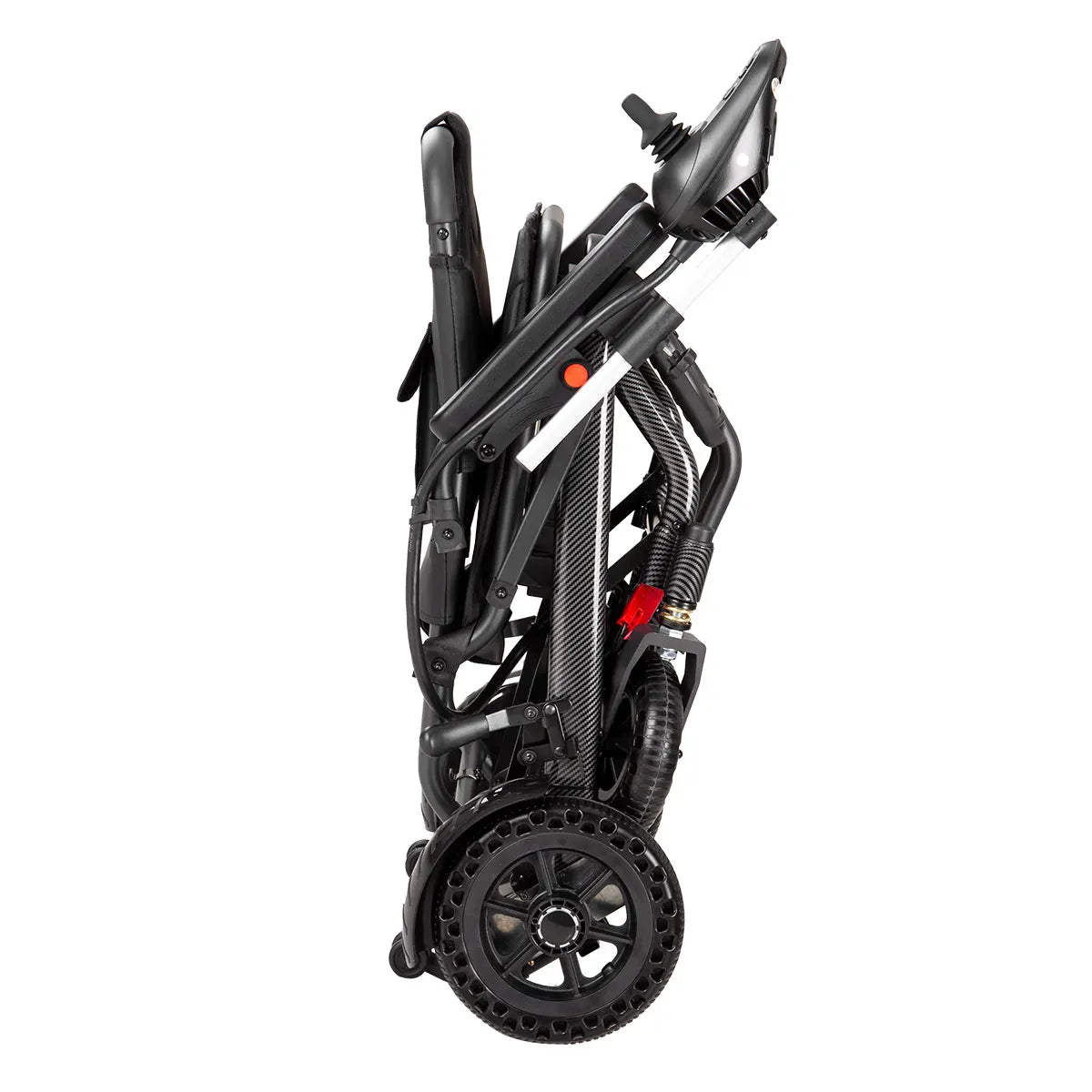 HKM-677587 Compact Foldable Electric Wheelchair with Removable Lithium Battery for Seniors