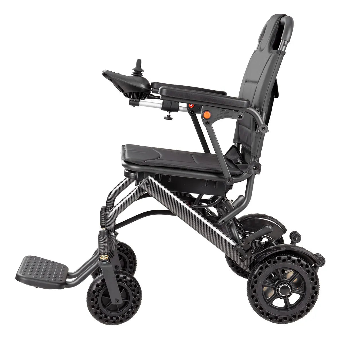 HKM-677587 Compact Foldable Electric Wheelchair with Removable Lithium Battery for Seniors