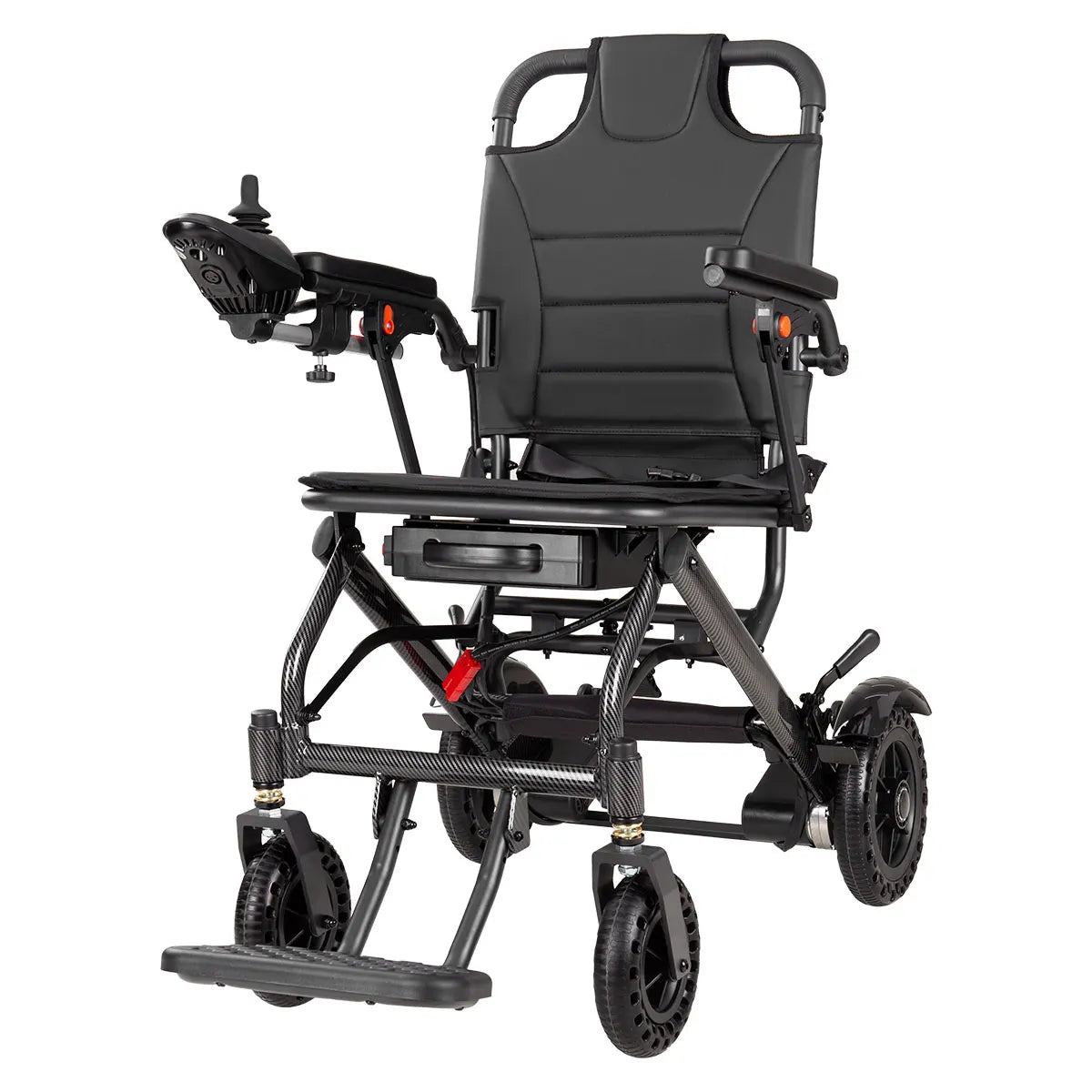 HKM-677587 Compact Foldable Electric Wheelchair with Removable Lithium Battery for Seniors