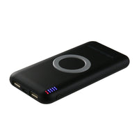 HKM-677587 Wireless Charging Mobile Power Bank - Compact Design with 2000mA Input 5V USB Interface