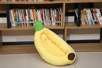 HKM-6776509 Washable Banana-Shape Pet Pad for Small to Medium Pets, Multiple Sizes Available