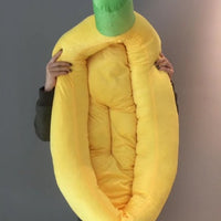 HKM-6776509 Washable Banana-Shape Pet Pad for Small to Medium Pets, Multiple Sizes Available