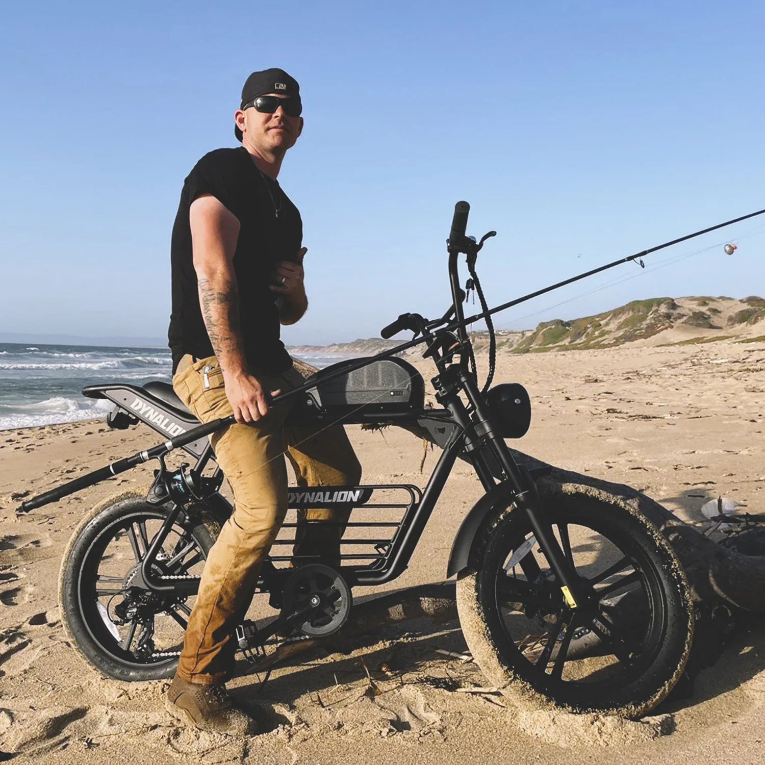 HKM-677651 20" Electric Mountain Bike with 1000W Motor, 48V 16Ah Battery, and 7-Speed Gears for Adults