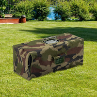 HKM-6777917 Humane 32in Live Animal Trap with Cover for Safe Outdoor Capture of Raccoons, Opossums, and More