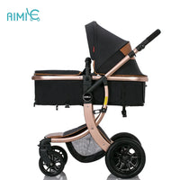 HKM-677907 Luxury 3-in-1 Baby Pushchair with High Landscape Design for Comfortable Strolling