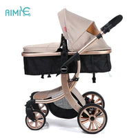 HKM-677907 Luxury 3-in-1 Baby Pushchair with High Landscape Design for Comfortable Strolling