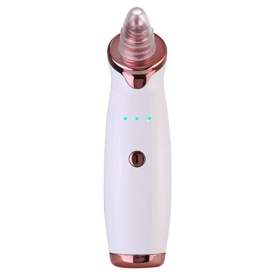 HKM-677971 Electric Blackhead Remover with 5 Suction Heads, Acne Treatment & Skin Rejuvenation Device