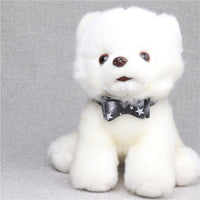 HKM-6780221 Cowboy Style PU Dog and Cat Collar with Adjustable Bow Tie - Available in Blue, Black, Pink