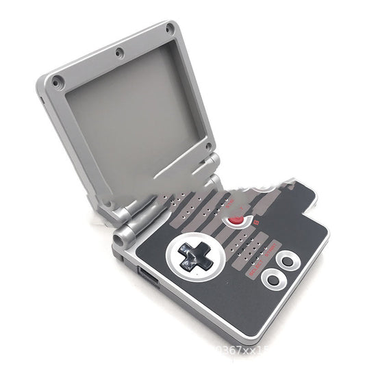 HKM-678035 Transparent Game Case for GBA SP with NES Design and Accessories