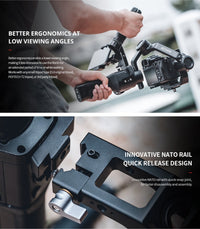 HKM-678099 Pot Holder Plus for Ronin S/SC Handheld Gimbal - Aluminum Alloy Accessory