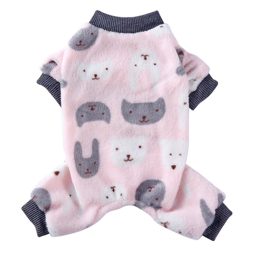 HKM-6782397 Cozy Polyester Four-Legged Pet Clothing for Small Breeds