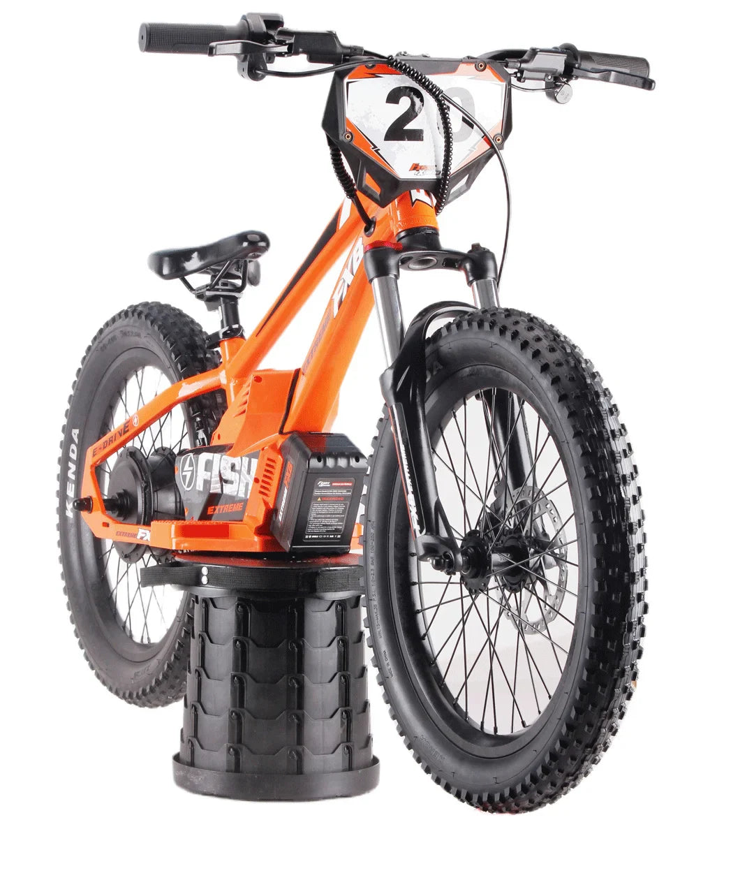 HKM-678291 20 Inch Hydraulic Adjustable Aluminum Alloy Electric Balance Bike with Lithium Battery and Disc Brakes