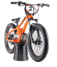 HKM-678291 20 Inch Hydraulic Adjustable Aluminum Alloy Electric Balance Bike with Lithium Battery and Disc Brakes