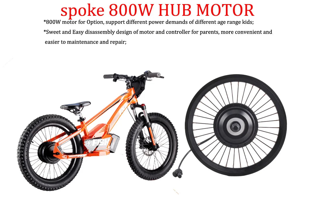 HKM-678291 20 Inch Hydraulic Adjustable Aluminum Alloy Electric Balance Bike with Lithium Battery and Disc Brakes