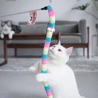 HKM-6783037 Interactive Feather Cat Stick Toy for Engaging Playtime and Bonding