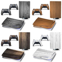 HKM-678355 Colorful Sticker Handle & Console Skin for PS5 - Frosted Finish, 3-Piece Set