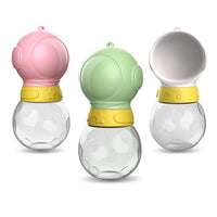 HKM-6784061 Portable Dog Water Bottle and Food Feeder for Small Pets - Leak Proof, BPA Free, 380ml Capacity