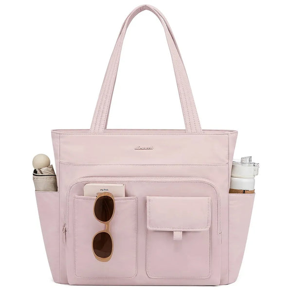 HKM-678419 Lightweight Casual Tote Bag for Work and Travel, Large Capacity Handbag for Women, Suitable for Teachers and Nurses