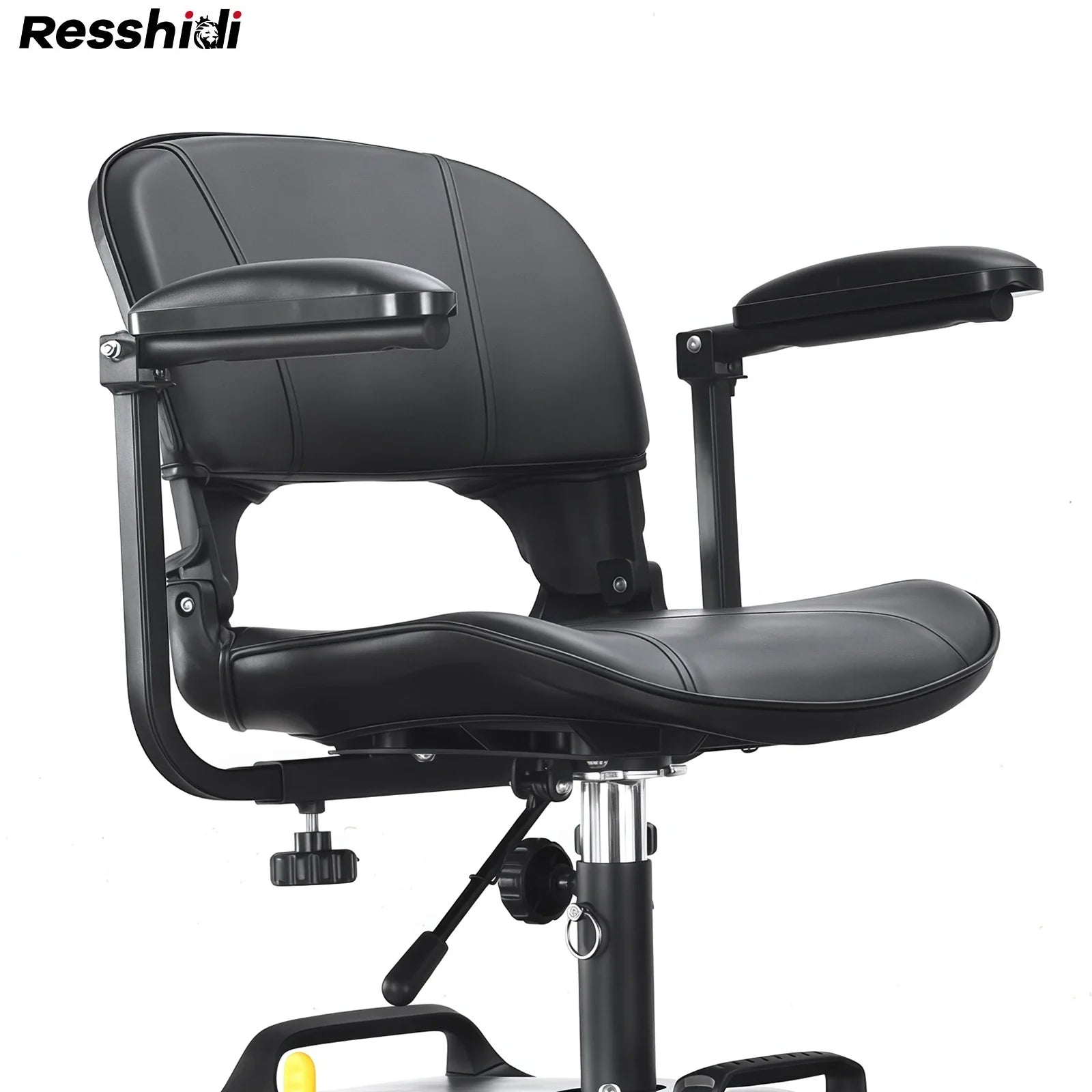 HKM-678739 Foldable 4 Wheel Electric Mobility Scooter, 120 Kg Capacity, 15km Range, Electronic Brake, Removable Battery