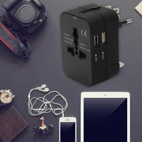 HKM-678739 Universal Worldwide Travel Adapter Wall Charger with AC Power Plug