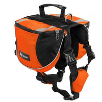 HKM-6787773 Outdoor Pet Harness with Integrated Backpack for Hiking and Adventure