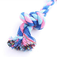 HKM-6788797 Durable Cotton Rope Dog Toy for Molar Teeth Cleaning and Play